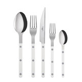 Bistrot Solid 5 - Piece Stainless Steel Flatware Set - Service for 1