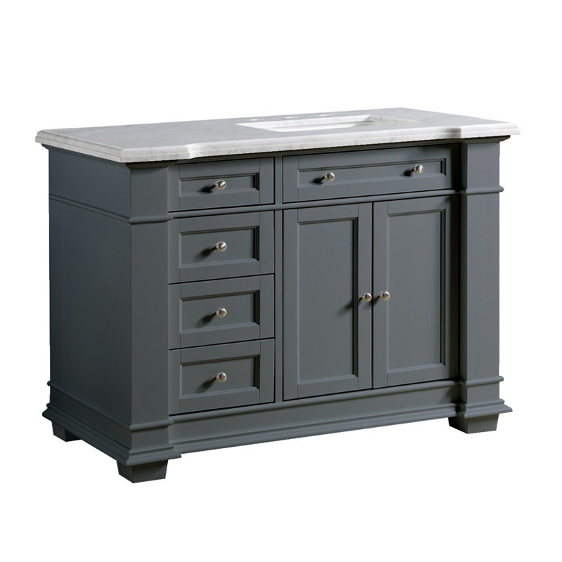 48 in. Handmade Single Vanity, Gray