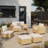 Outdoor 7-piece Rattan Conversation Set With Cushions
