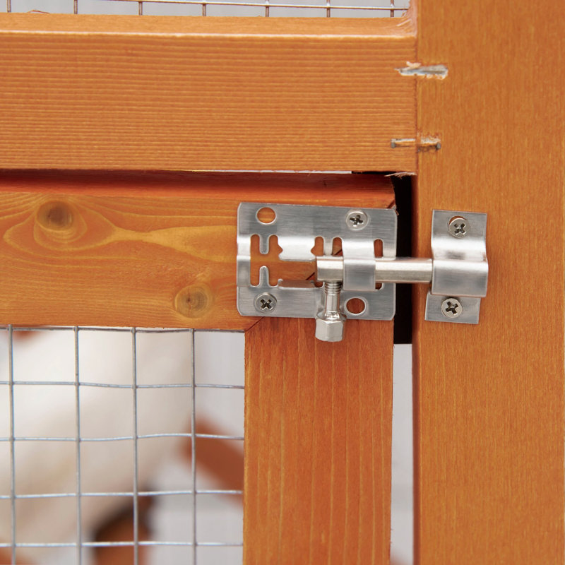 Cage à oiseaux en bois pour perroquet PawHut