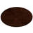 42'' Oval Wood Coffee Table For Living Room, 2-Tier Solid Wood Cocktail Table With Open Storage Shelf, Easy Assembly, Cherry-1209048011