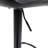 Height Adjustable Swivel Bar Stools with Back - Set of 2, Armless PU Leather-586216040