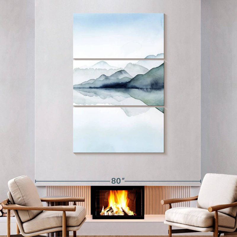 Avery Glacial II, 74" H x 48" W