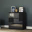 3 Drawer High Gloss Chest, (FSC 100%) Bedroom Home Furniture-1659660848