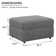 Storage Ottoman Module For Sofa Set As A Seat And Low Table