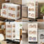 Boîte de rangement pliable en plastique transparent avec roulettes Inbox Zero