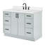 Ensemble de meuble-lavabo rectangulaire simple avec comptoir en quartz Ariel Kelly-105988833-124984833