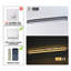 1-Light 120cm LED Flush Mount