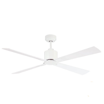 Harford 4 - Blade Standard Ceiling Fan with Remote Control