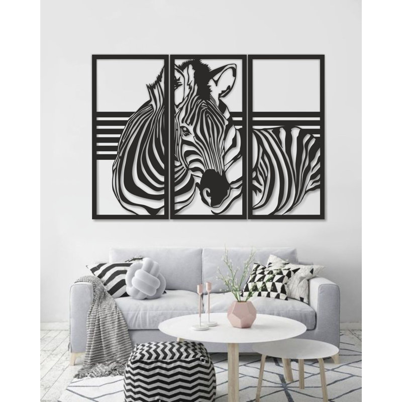 3 Piece Wall Décor Set, 100 cm H x 141 cm W