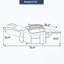 Fauteuil inclinable électrique Power Leatheraire Lift