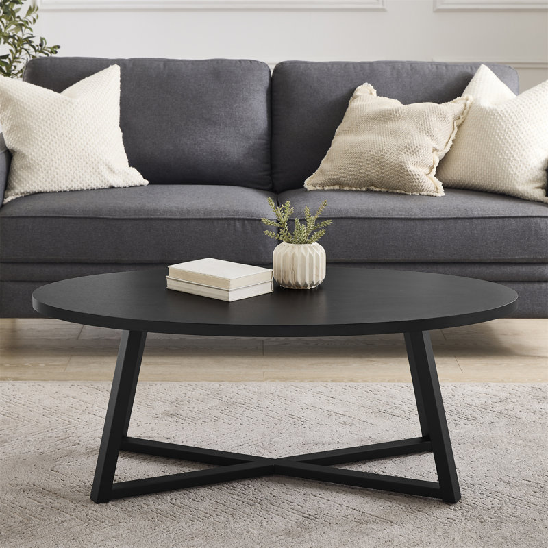 Table basse Modern Harmony, Noir, Bois