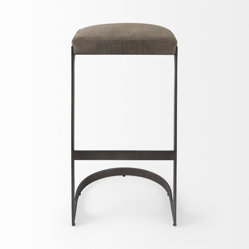 Tabouret Madeleine, Brun foncé, Tabouret de bar (assise à une hauteur de 31,25 po
