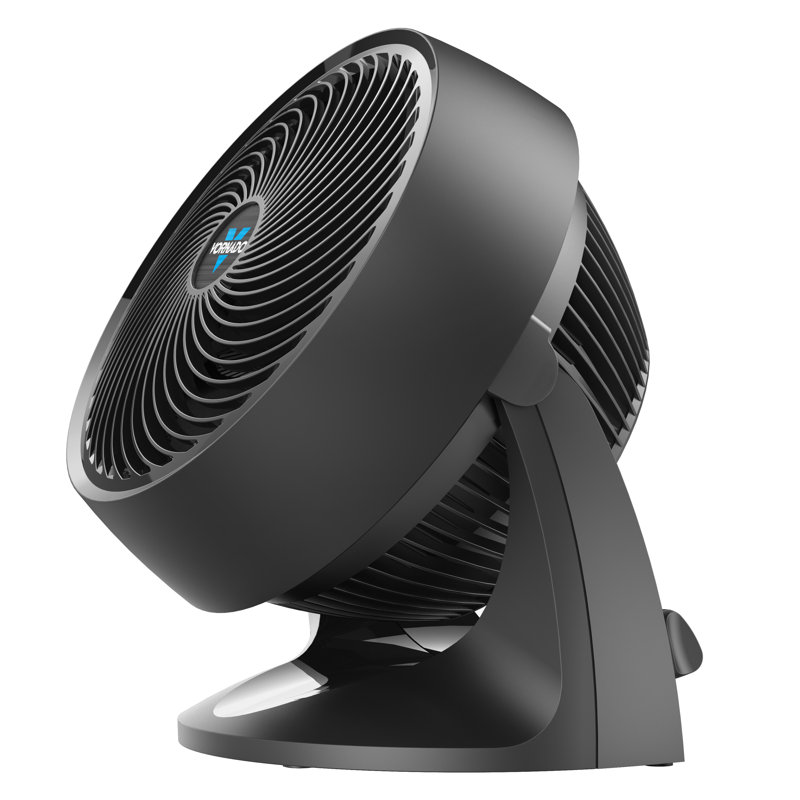 633 Mid-sized Whole Room Air Circulator Fan With 3 Speed Settings, Adjustable Tilt, Removable Grill, Powerful Airflow