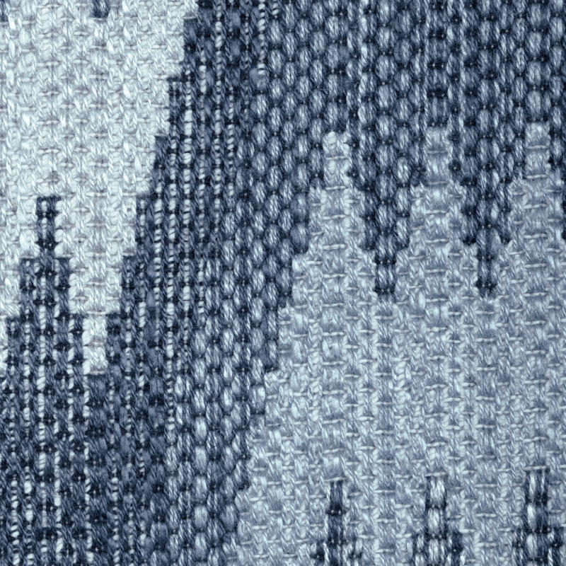 River Weave, Indigo