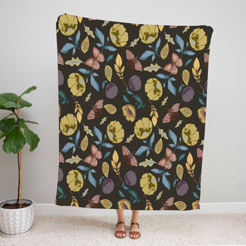 Throw Blanket, 50" W x 60" L