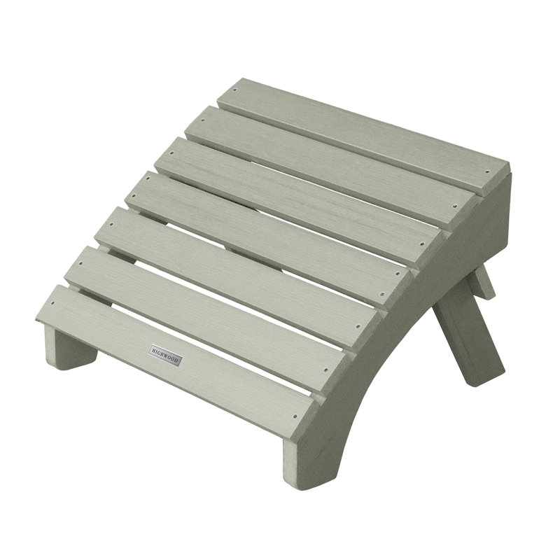 Fausta Outdoor Ottoman, Eucalyptus