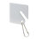 ID Key Tags, 1-1/4 in., Oval Shape, Plastic Tags with Metal Clip (100 Pack)