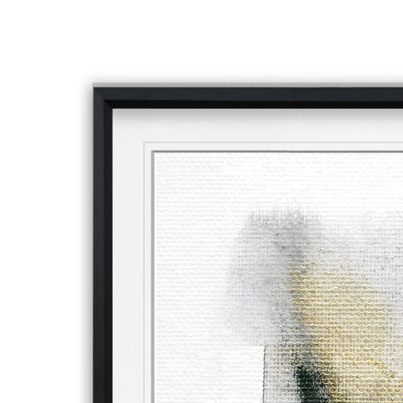 'Artesian Spring I' Print, 27" H x 27" W x 1.5" D, Black Framed