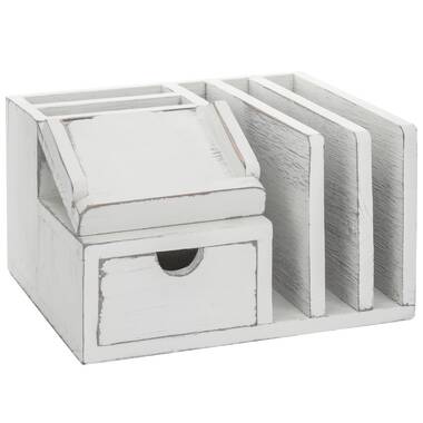 GN109 2 Pack A4 Plus Clear Plastic Stackable Storage Box Desk