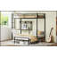 Twin Over Twin Bunk Bed with Desk, Charging Station, and Storage Shelves for Space-Saving and Multifunctionality