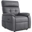 Zero Gravity Electric Leather Recliner Chair with  USB Charger & Storage Pockets-1165603477