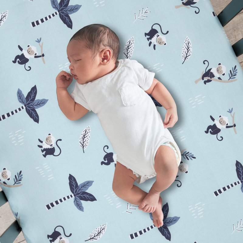 Ensemble de literie pour lit de bébé 3 pièces Jungle Party