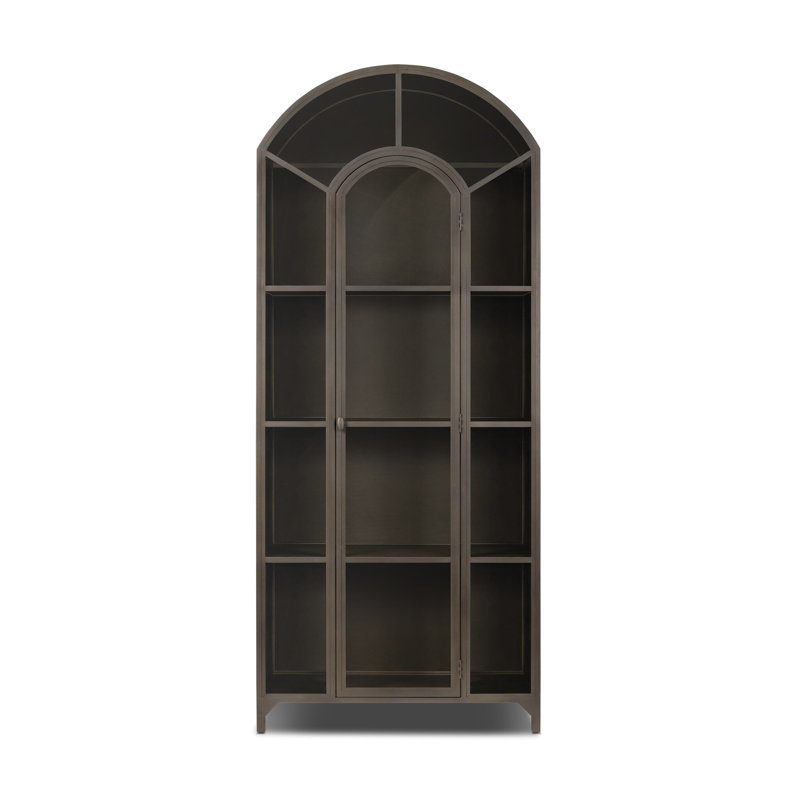 Otwell Leather Cabinet
