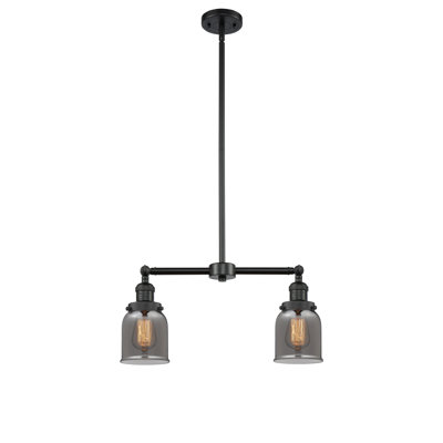 Cloche - 2 lumières pour îlot de 21 po
