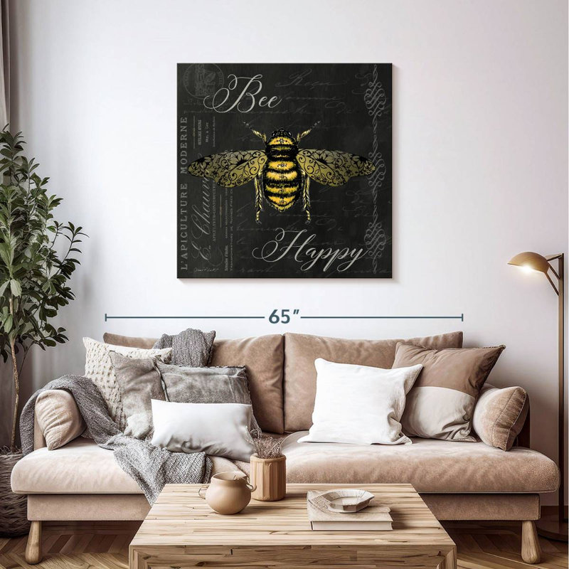 Crowle Bee Happy, 39" H x 39" W