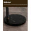 Lampe sur pied en fer forgé et tissu de style Mid-Century