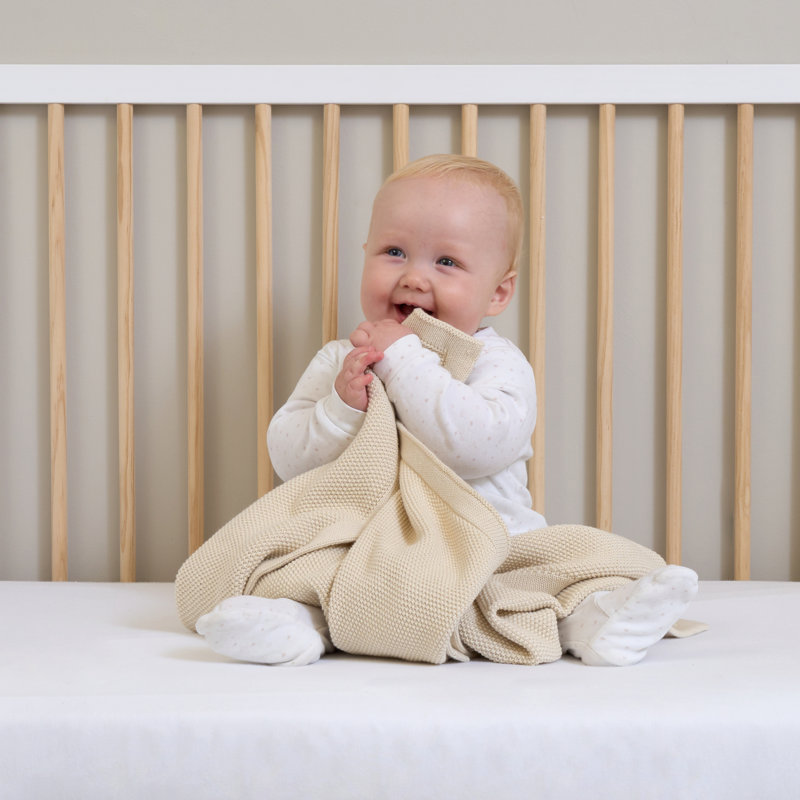 Williams Cotton Baby Blanket, Cream