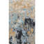Handmade Silk and Wool Abstract Area Rug