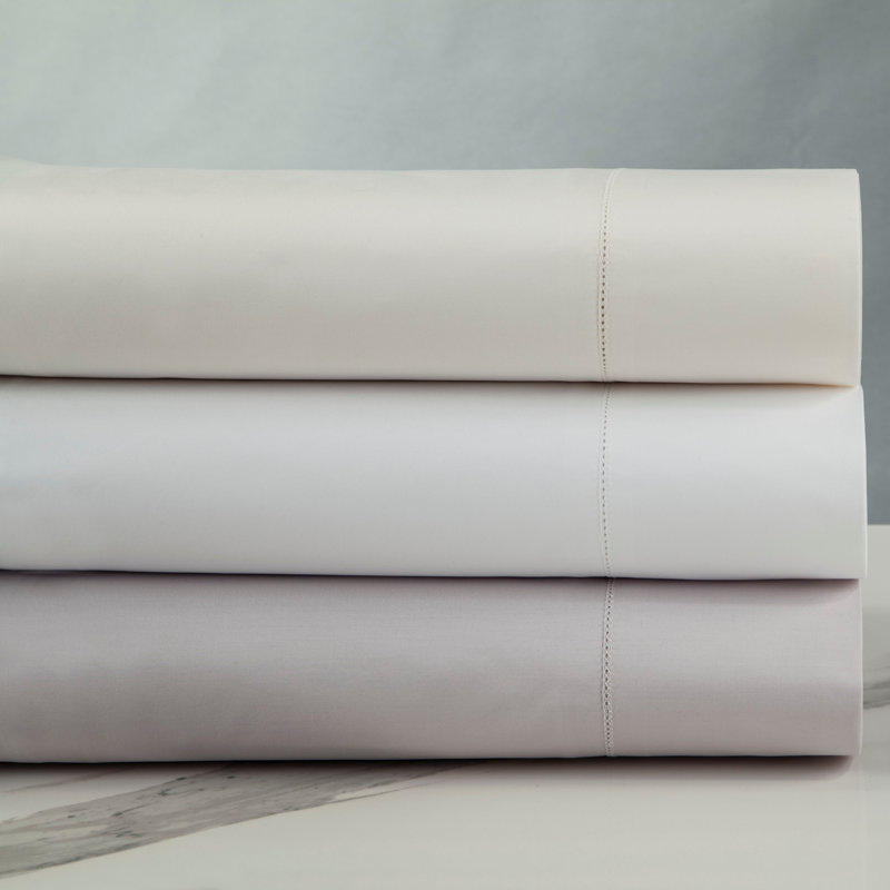 N°45 Classico Solid Color 100% Cotton Sham, Cool Gray, King