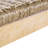 Sierra Rustic Solid Acacia Wood Counter Stools With Woven Rope Seat And Backless Design