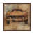 Classic Brown Wood Framed Canvas