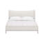 Mezzanine Upholstered Wingback Bed