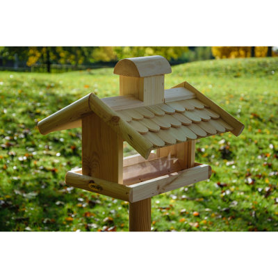 Dekoratives Vogelfutterhaus