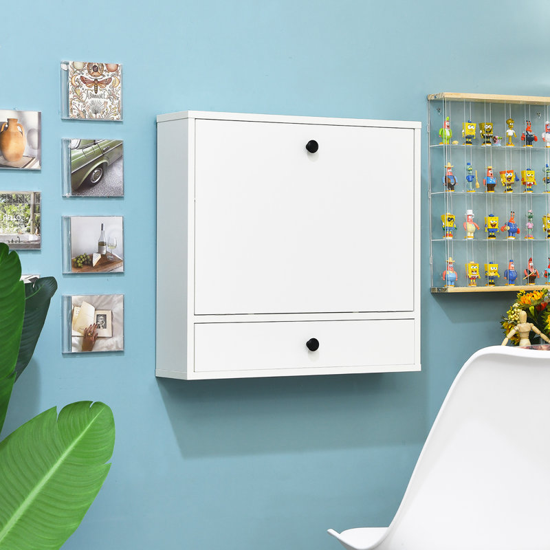 Secretary Desk, White