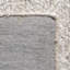 Tapis beige en laine / viscose / coton touffeté à la main Valor-944808464