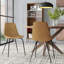 Chaise d'appoint rembourrée en similicuir Saairah-1989481884