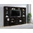 Monticello 2-Drawer Media Tower Cappuccino