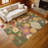 Machine Washable Indoor/Outdoor Matteson ACN2293 Floral Rug-1354624649