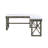 Talmar Marble Top Weathered Gray Finish Writing Desk With Lift Top-1965603012