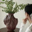 Vase de table en céramique Brown