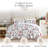 Merry and Bright Oversized Reversible Holiday Bedding Duvet Cover Set with shams-102615685