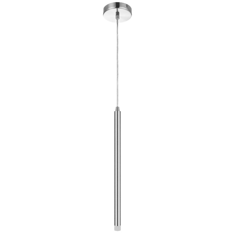 Luminaire suspendu 1 lumière Sanya, Chrome poli