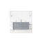 Gazsi 72" Double Bathroom Vanity Set With Grain White Engineered Stone Countertop Without Mirror-435269776