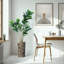 Arbre artificiel en pot moderne Ficus Lyrata-97704307