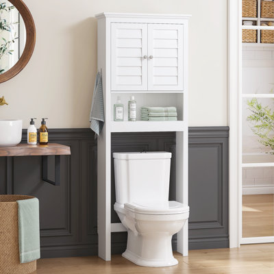 25.3X9.1X66.54 Over The Toilet Storage Cabinet